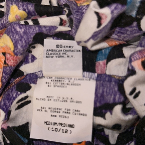 NWOT Disney Mickey & Co Leggings (Medium - 10/12) - Picture 4 of 4